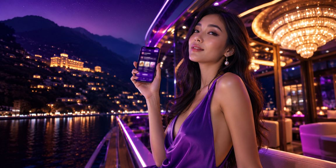 Giao diện 13t trên điện thoại di động tại Sapa về đêm